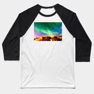 Land Of Fire And Ice Baseball T-Shirt